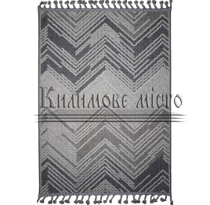 Napless carpet CALIDO 08328B L.GREY/D.GREY - высокое качество по лучшей цене в Украине.